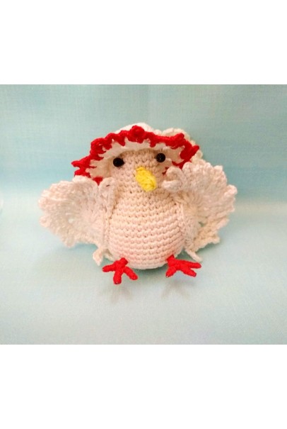  Amigurumi Soft Toy- Handmade Crochet- Chicken